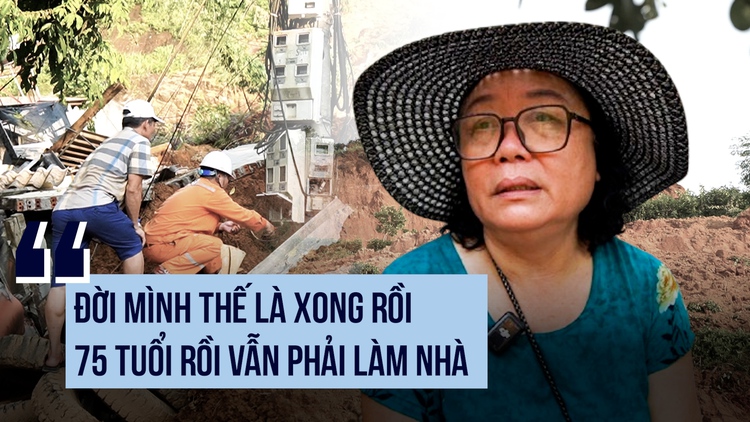 Mất hết sau sạt lở ở Yên Bái: ‘Đời mình thế là xong rồi'