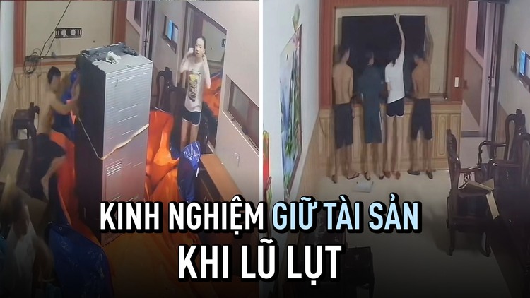 Gia đình dọn nhà chạy lũ thần tốc: Bí quyết di dời tài sản nhanh nhất