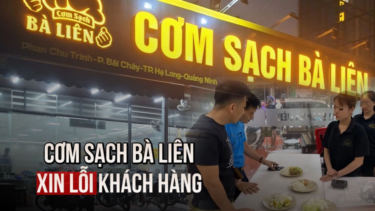 Quán Cơm Sạch Bà Liên ở Hạ Long xin lỗi khách hàng, hứa sẽ chấn chỉnh