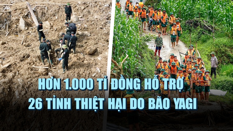 MTTQ chi hơn 1.000 tỉ hỗ trợ 26 tỉnh thiệt hại do bão Yagi ra sao?