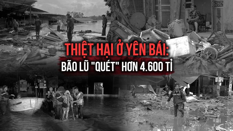 Bão lũ 'quét' hơn 4.600 tỉ của Yên Bái, cao hơn tổng thu ngân sách tỉnh 2023