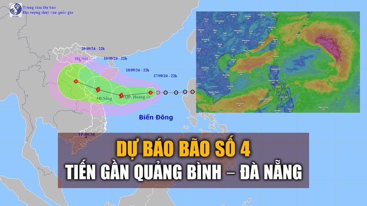 Áp thấp nhiệt đới sắp thành bão số 4, đang di chuyển rất nhanh