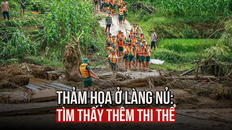 Lũ kinh hoàng ở Làng Nủ: Tìm thấy thêm một thi thể