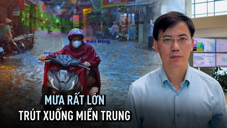 [CẬP NHẬT BÃO SỐ 4] Mưa rất lớn sẽ trút xuống miền Trung