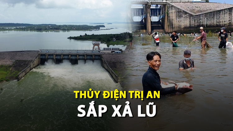 Thủy điện Trị An sẽ bắt đầu xả lũ