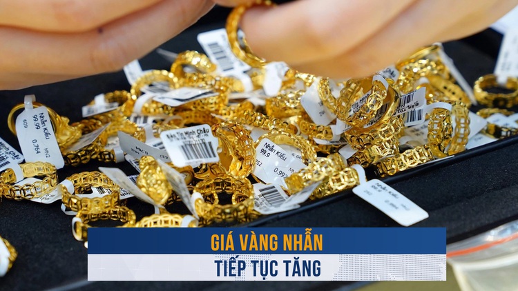 Biến động vàng ngày 23.9: Giá vàng nhẫn tiếp tục tăng