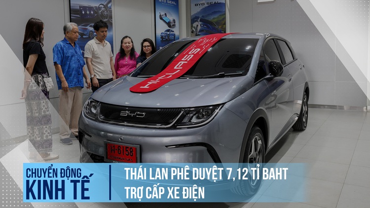 Thái Lan phê duyệt ngân sách 'khủng' trợ cấp xe điện