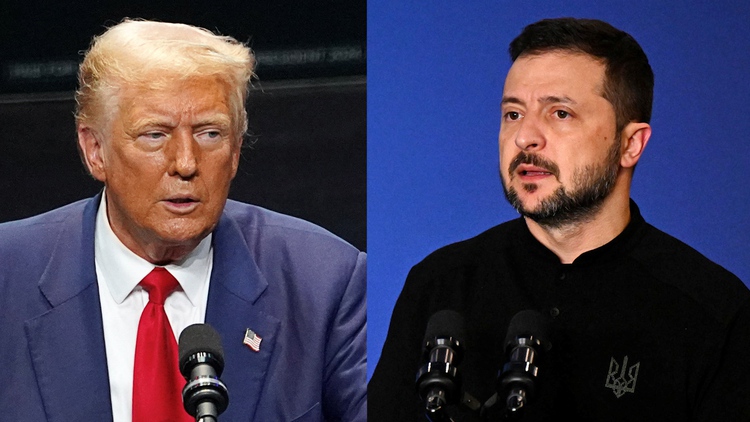 Ông Trump công kích Tổng thống Zelensky, dọa ngừng viện trợ Ukraine nếu đắc cử