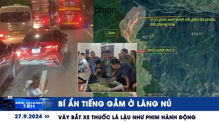 Xem nhanh 12h: Bí ẩn tiếng gầm ở Làng Nủ | Vây bắt xe thuốc lá lậu như phim hành động