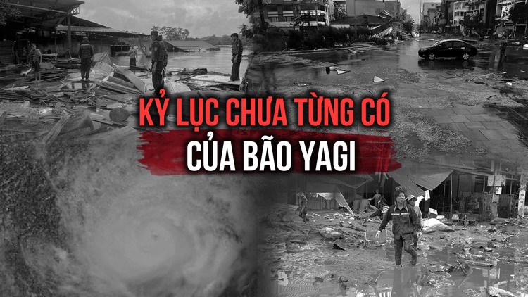 Tàn khốc bão Yagi: Một kỷ lục chưa từng xảy ra