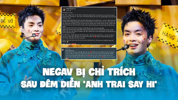 Phát ngôn vạ miệng của Negav: 'Mẹ thấy quyết định cho con nghỉ học đúng chưa?'