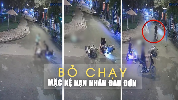 Truy tìm thanh niên bỏ chạy, mặc kệ nạn nhân đau đớn sau tai nạn ở TP.HCM