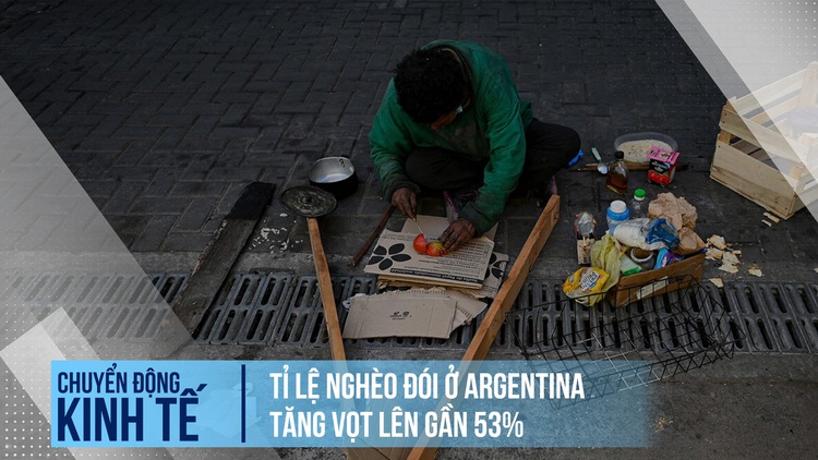 Tỉ lệ nghèo đói ở Argentina tăng vọt lên gần 53%