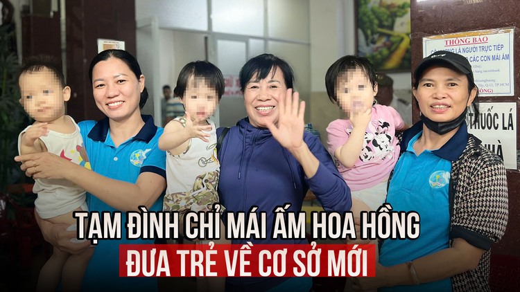 Tạm đình chỉ Mái ấm Hoa Hồng, trẻ em bị bạo hành đã về cơ sở mới