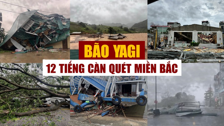 Toàn cảnh bão Yagi và 12 tiếng càn quét miền Bắc