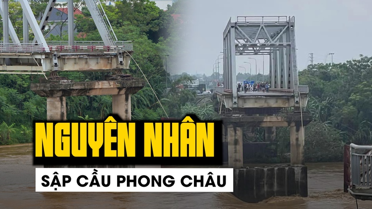 Sở GTVT Phú Thọ nói về nguyên nhân sập cầu Phong Châu