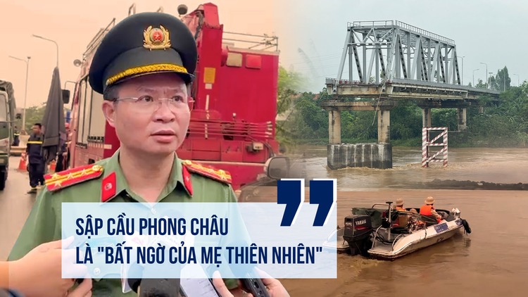 Vụ sập cầu Phong Châu: Gian nan tìm kiếm nạn nhân giữa sông Hồng nước xiết