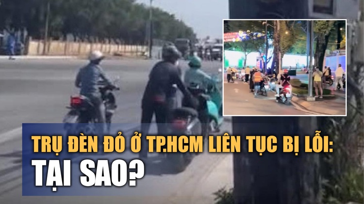 Thắc mắc lý do các trụ đèn đỏ bị lỗi hàng loạt: Đơn vị quản lý giải thích