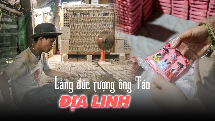 Về làng đúc tượng Địa Linh khám phá nơi hàng vạn ‘ông Táo’ ra đời