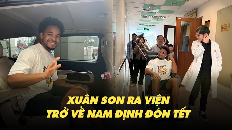 Xuân Son đã được ra viện, về Nam Định đón tết cùng vợ con
