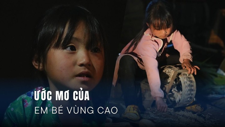 Nguyện ước năm mới của em bé vùng cao ăn cơm trắng với măng, tự đi học từ tờ mờ sáng