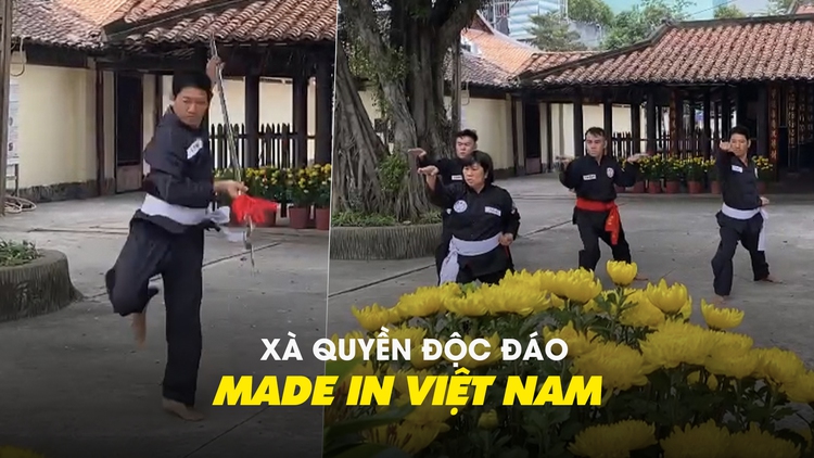 Năm Ất Tỵ, khám phá môn võ rắn - xà quyền độc đáo made in Việt Nam