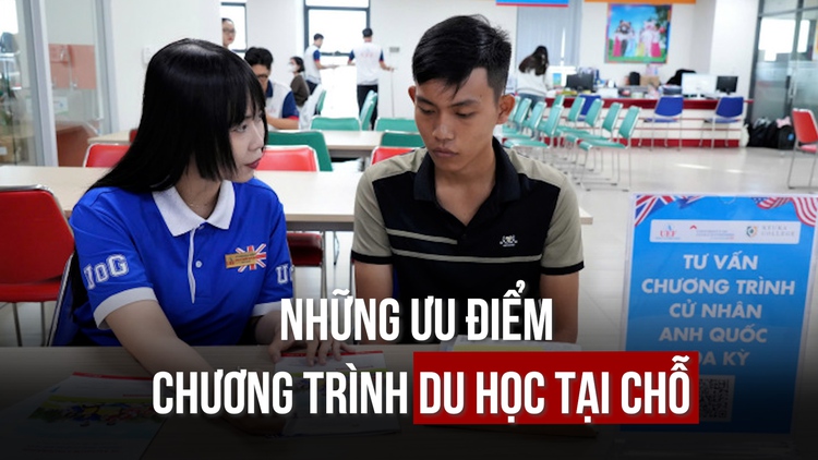 Những ưu điểm của chương trình du học tại chỗ