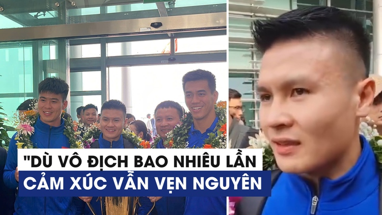 Quang Hải: ‘Dù vô địch bao nhiêu lần, cảm xúc vẫn vẹn nguyên trong vòng tay người hâm mộ’