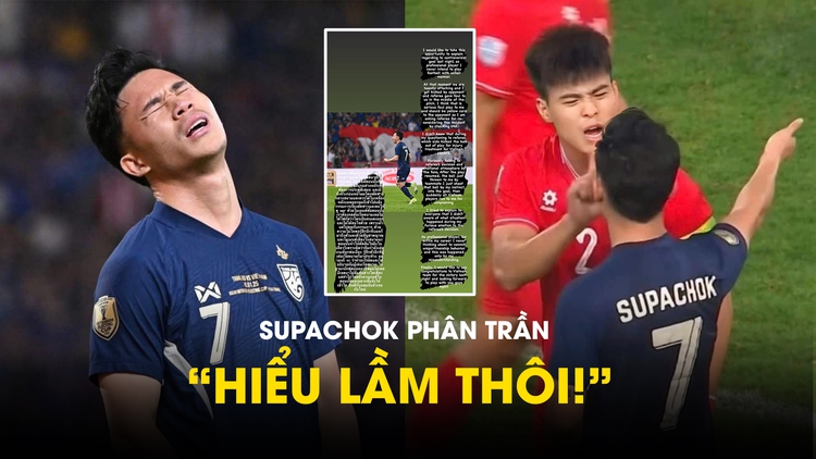 Supachok phân trần về bàn thắng gây tranh cãi: ‘Chỉ là hiểu lầm’