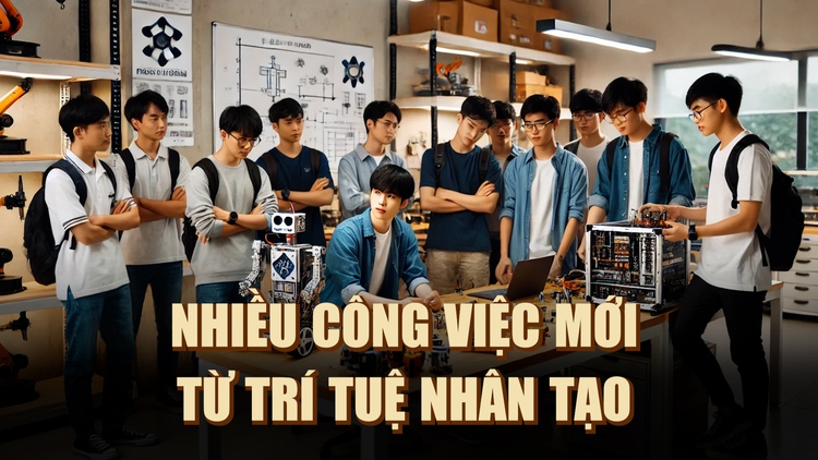 Nhiều công việc mới với mức lương hấp dẫn từ trí tuệ nhân tạo