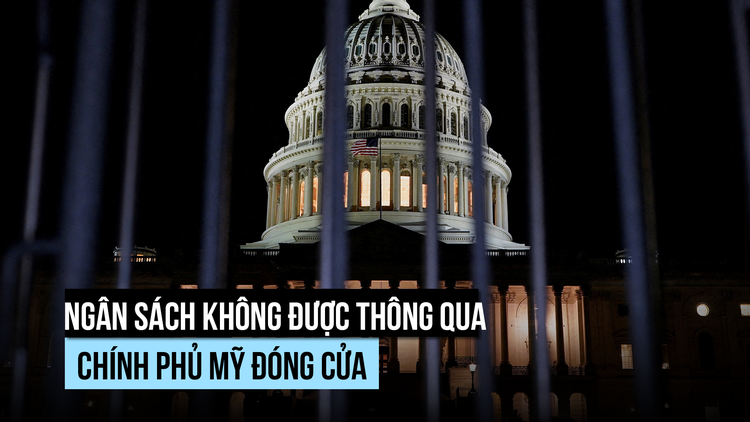 Chính phủ Mỹ đóng cửa từ trưa nay vì quốc hội không duyệt ngân sách