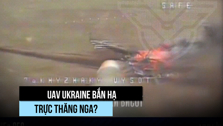 UAV Ukraine hạ thêm một trực thăng Nga?