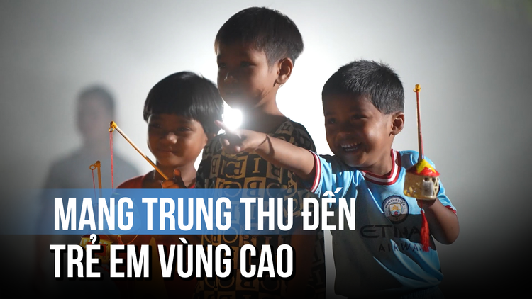 Mang trung thu cho trẻ em nơi '3 không'