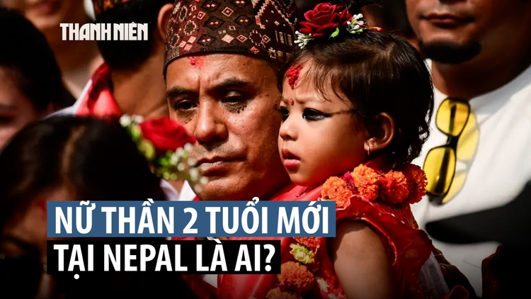 Bé gái 2 tuổi trở thành nữ thần mới của Nepal