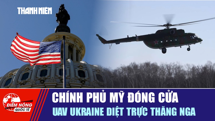 Tiêu điểm quốc tế 2.10: Chính phủ Mỹ đóng cửa | UAV Ukraine diệt trực thăng Nga