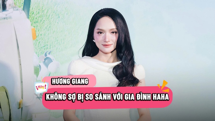 Hoa hậu Hương Giang phản ứng bất ngờ khi show thực tế bị so sánh với 'Gia đình haha'
