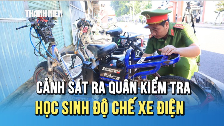 Độ chế xe đạp điện: Thú vui tiềm ẩn hiểm họa đối với học sinh