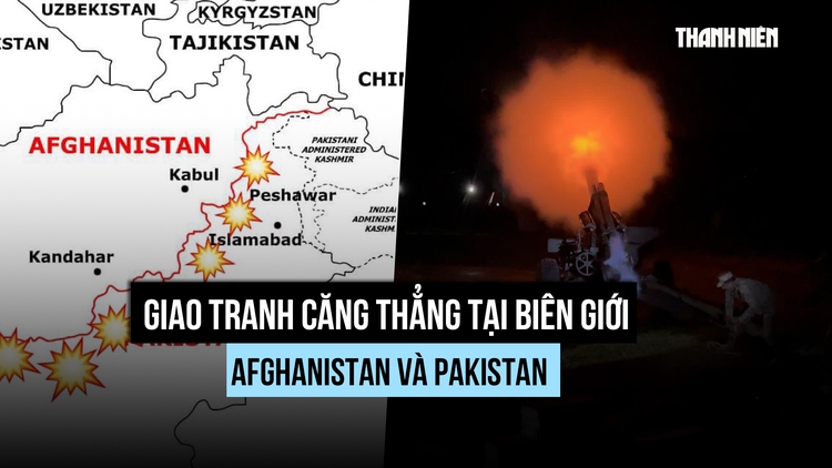 Afghanistan, Pakistan đấu súng ở biên giới