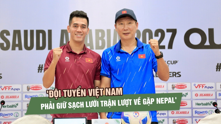 HLV Kim Sang-sik: 'Đội tuyển Việt Nam phải giữ sạch lưới trận lượt về gặp Nepal'