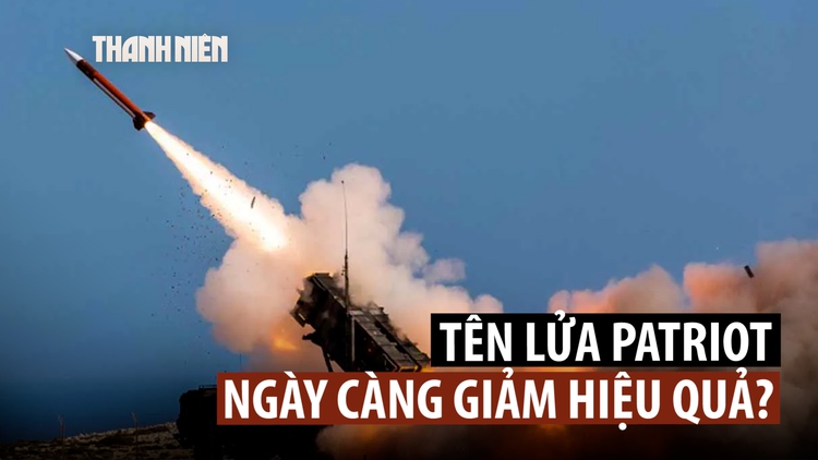 Hiệu quả tên lửa Patriot của Ukraine ‘giảm còn 6%’ trước đòn tập kích Nga