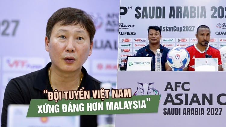 HLV Kim Sang-sik chưa hài lòng khâu dứt điểm, HLV Nepal nói Việt Nam xứng đáng vào VCK hơn Malaysia
