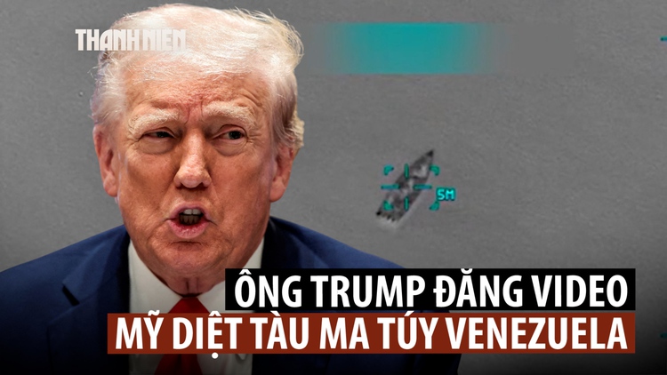 Ông Trump nói Mỹ đánh chìm thêm 'thuyền ma túy' gần Venezuela, hạ sát 6 'tội phạm'