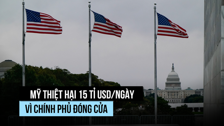 Mỹ thiệt hại nặng ra sao vì chính phủ đóng cửa?