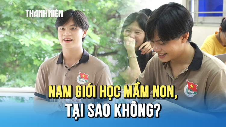 Nam sinh học giáo dục mầm non: ‘Nhiều bạn nữ cùng lớp bất ngờ khi thấy em học ngành này’