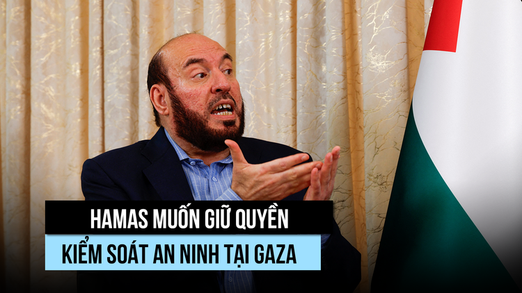 Hamas muốn tiếp tục kiểm soát an ninh tại Gaza, không cam kết giải giáp