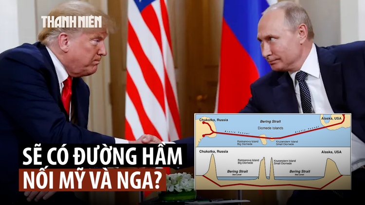 Ông Trump 'thú vị' về ý tưởng đường hầm nối liền Mỹ - Nga