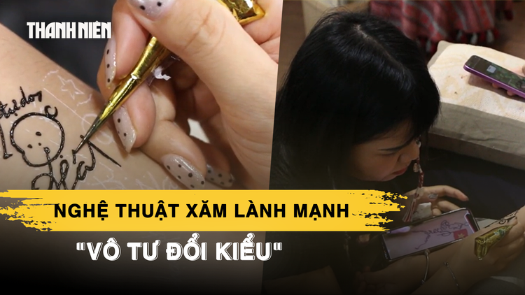 Trào lưu xăm Henna: Đẹp, độc, không đau