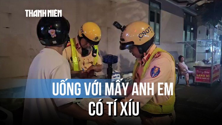 Bị phạt nồng độ cồn, người đàn ông nói còn nuôi 4 người con và mẹ già 80 tuổi