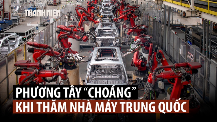 Sếp phương Tây choáng váng khi đến thăm nhà máy Trung Quốc