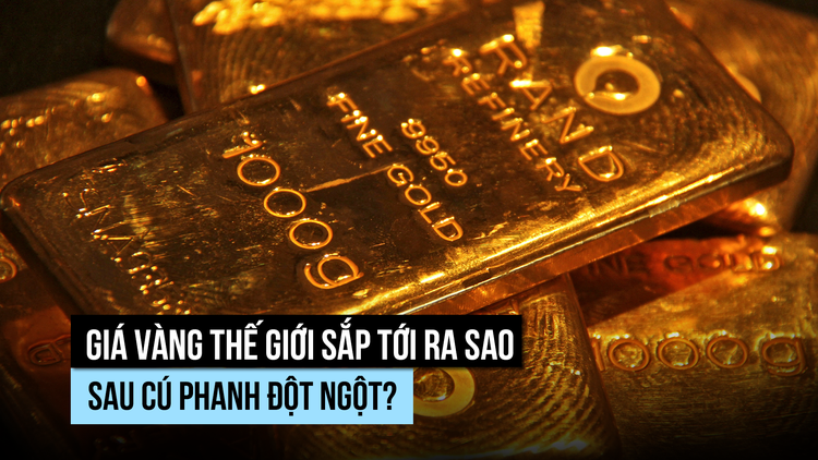 Giá vàng thế giới rơi đột ngột, sắp tới diễn biến ra sao?